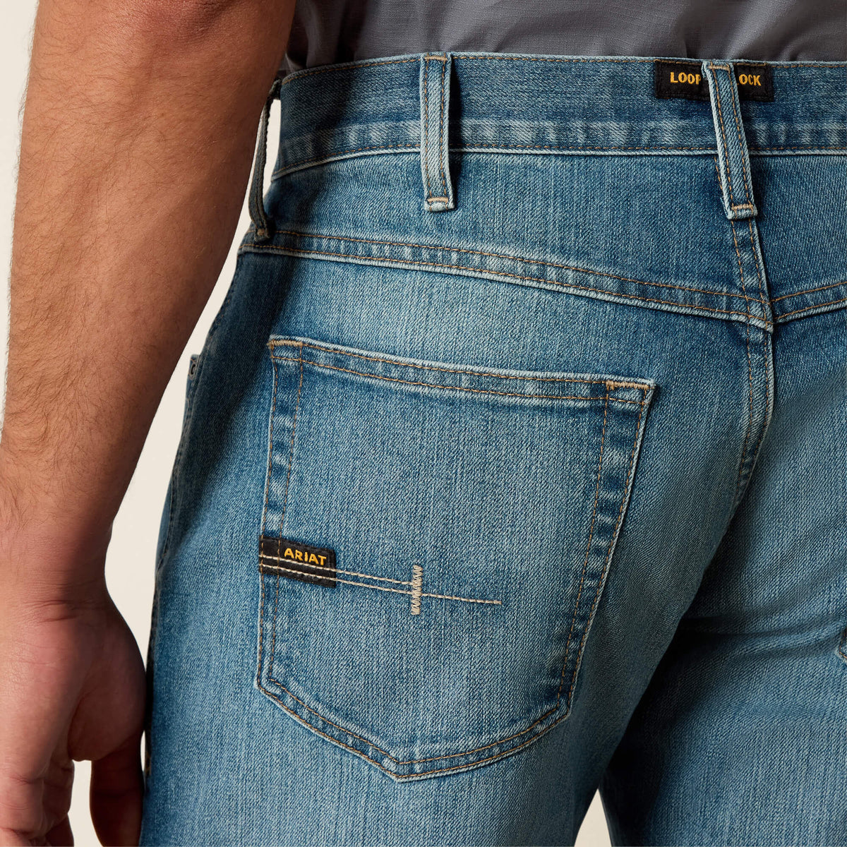 Ariat Essential Rebar M5 DuraStretch Basic Stackable Straight Leg Jean