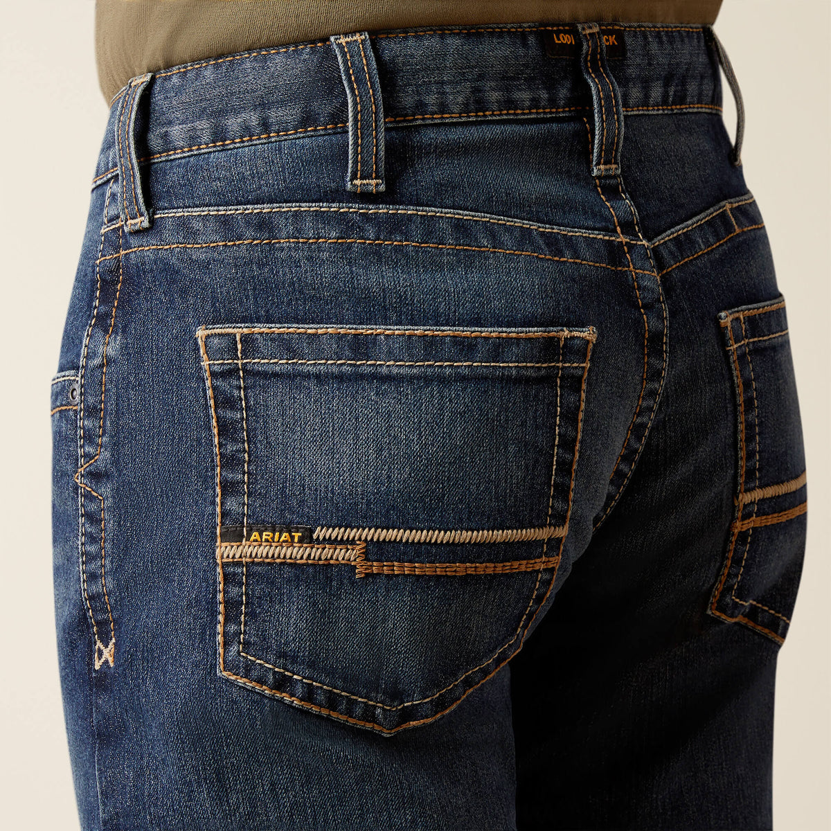 Ariat Everyday Rebar M5 Straight Rail DuraStretch Straight Leg Jeans