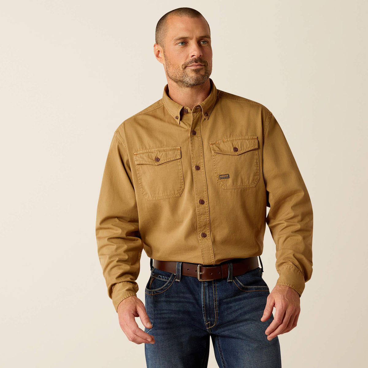 Ariat Customer Favorite Rebar Washed Twill Work Shirt