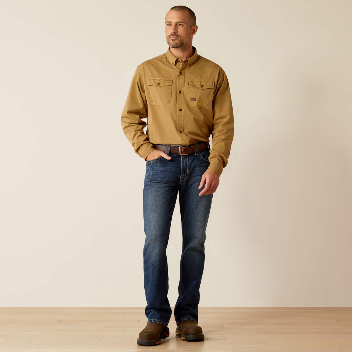 Ariat Customer Favorite Rebar Washed Twill Work Shirt