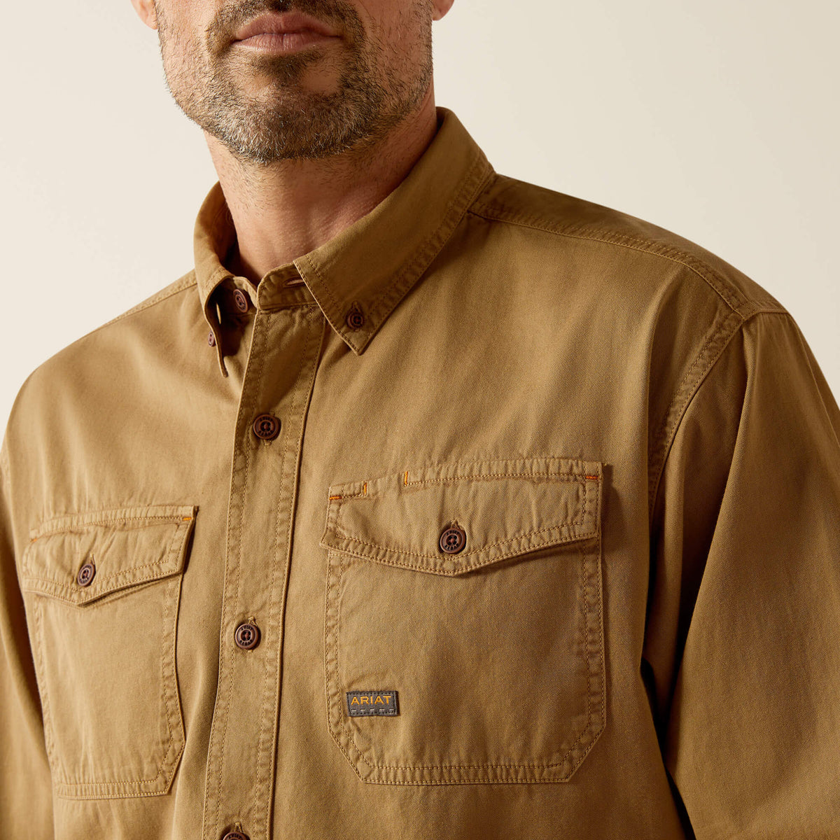Ariat Customer Favorite Rebar Washed Twill Work Shirt