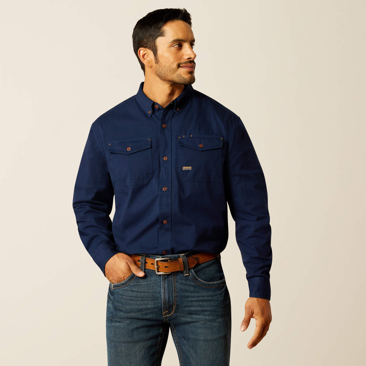 Ariat Value Rebar Washed Twill Work Shirt