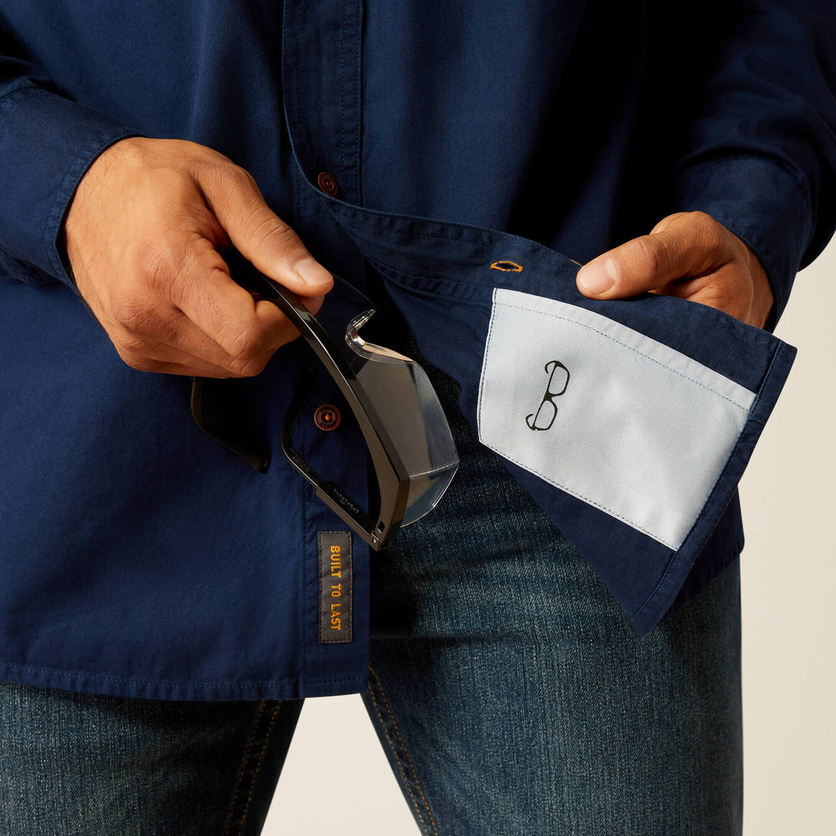 Ariat Value Rebar Washed Twill Work Shirt