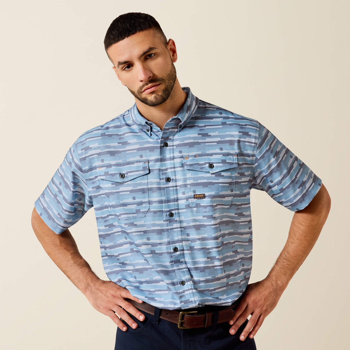 Ariat Essential Rebar Made Tough VentTEK DuraStretch Work Shirt
