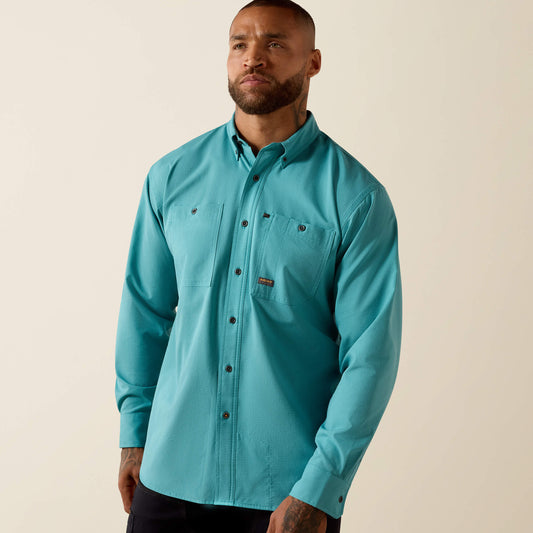 Ariat Great Value Rebar Made Tough 360 Airflow Work Shirt