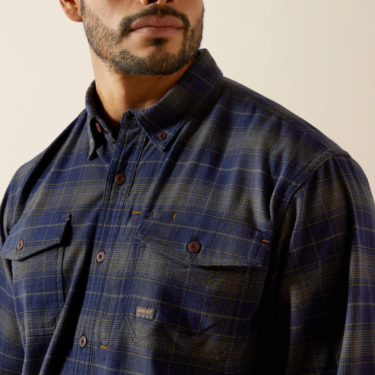 Ariat Exclusive Rebar Flannel DuraStretch Work Shirt