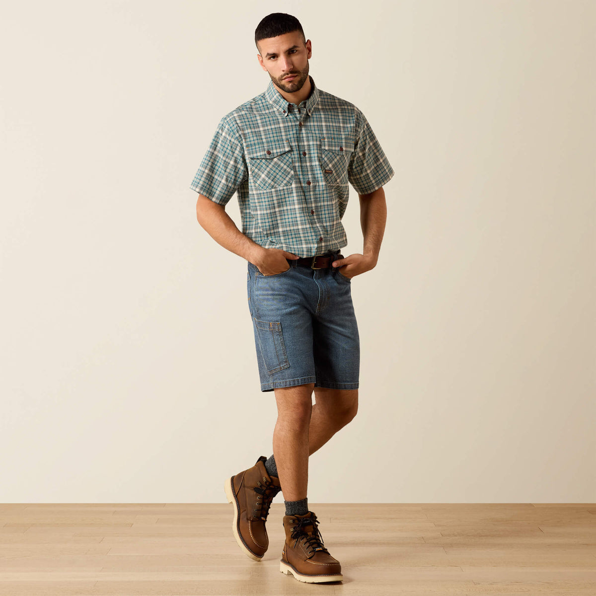 Ariat Top Pick Rebar Made Tough DuraStretch Work Shirt