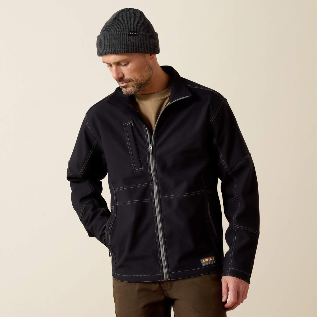 Ariat Smart Buy Rebar Stretch Canvas Softshell Jacket