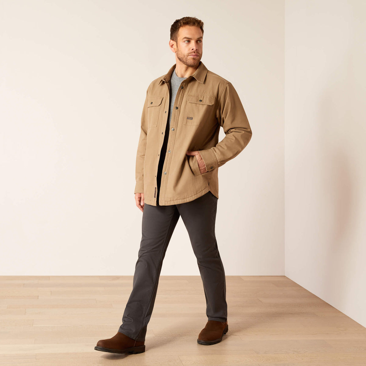 Ariat Latest Rebar Canvas Shirt Jacket