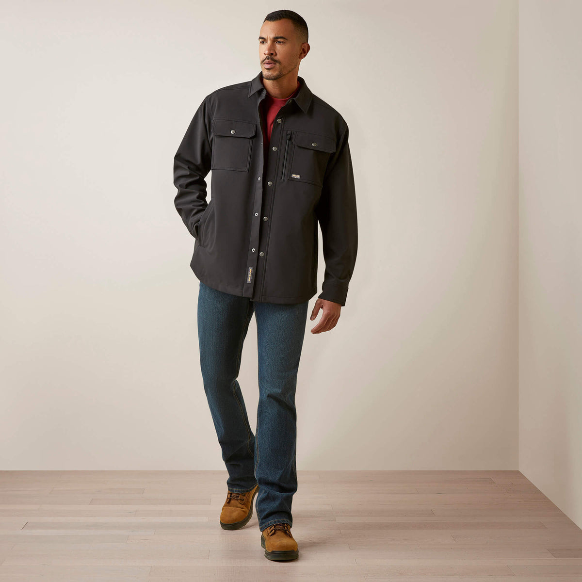 Ariat Deals Rebar DuraStretch Utility Softshell Shirt Jacket