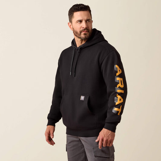 Ariat New Rebar Lightweight Logo Hoodie