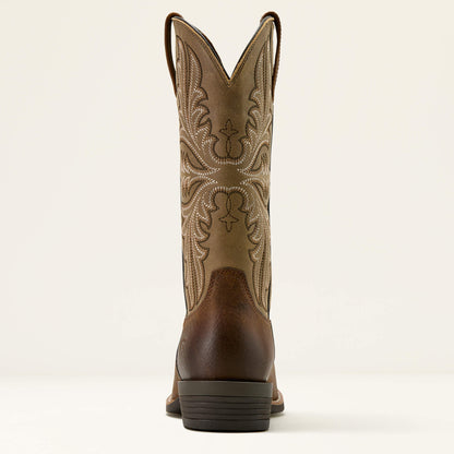 Ariat Popular Hustler Narrow Cutter Toe Cowboy Boot