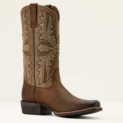 Ariat Popular Hustler Narrow Cutter Toe Cowboy Boot