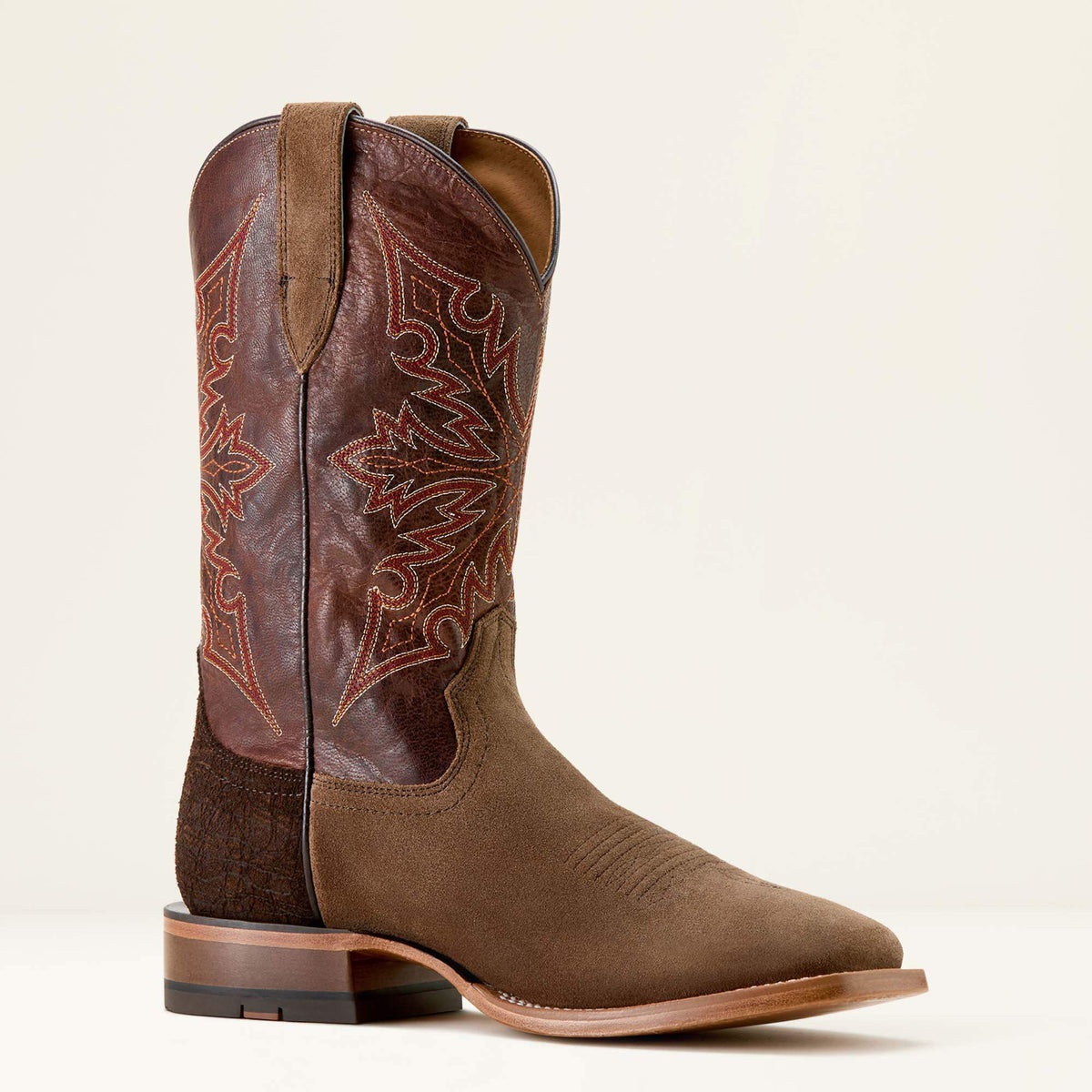 Ariat Great Value Circuit Gritty Wide Square Toe Cowboy Boot