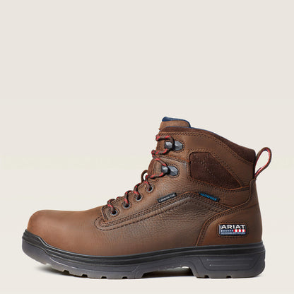 Ariat Top Pick Turbo 6" USA Assembled Waterproof Carbon Toe Work Boot