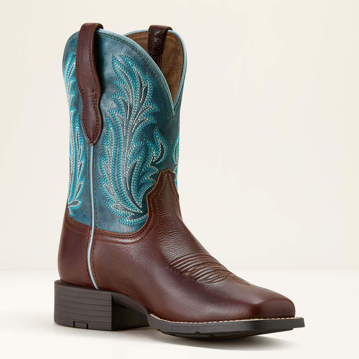 Ariat Latest Round Up Filly Wide Square Toe Western Boot