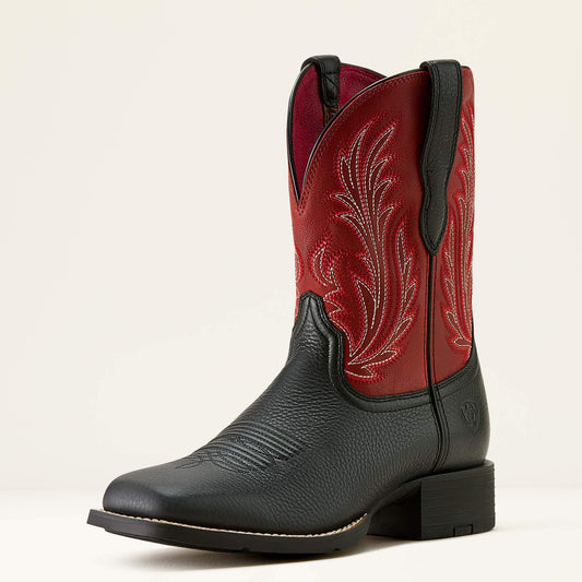 Ariat Top Pick Round Up Filly Wide Square Toe Western Boot