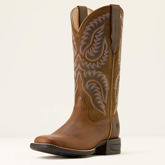 Ariat Classic Cattle Caite Wide Square Toe Western Boot