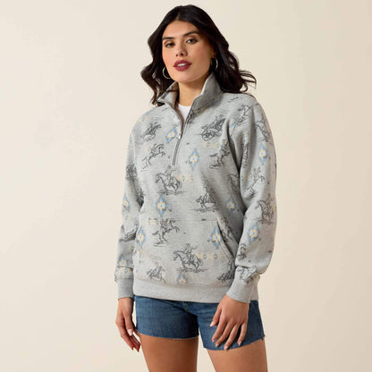 Ariat Everyday Sapphire 1/2 Zip Sweatshirt