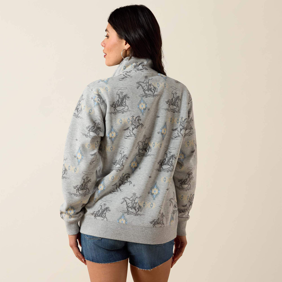 Ariat Everyday Sapphire 1/2 Zip Sweatshirt