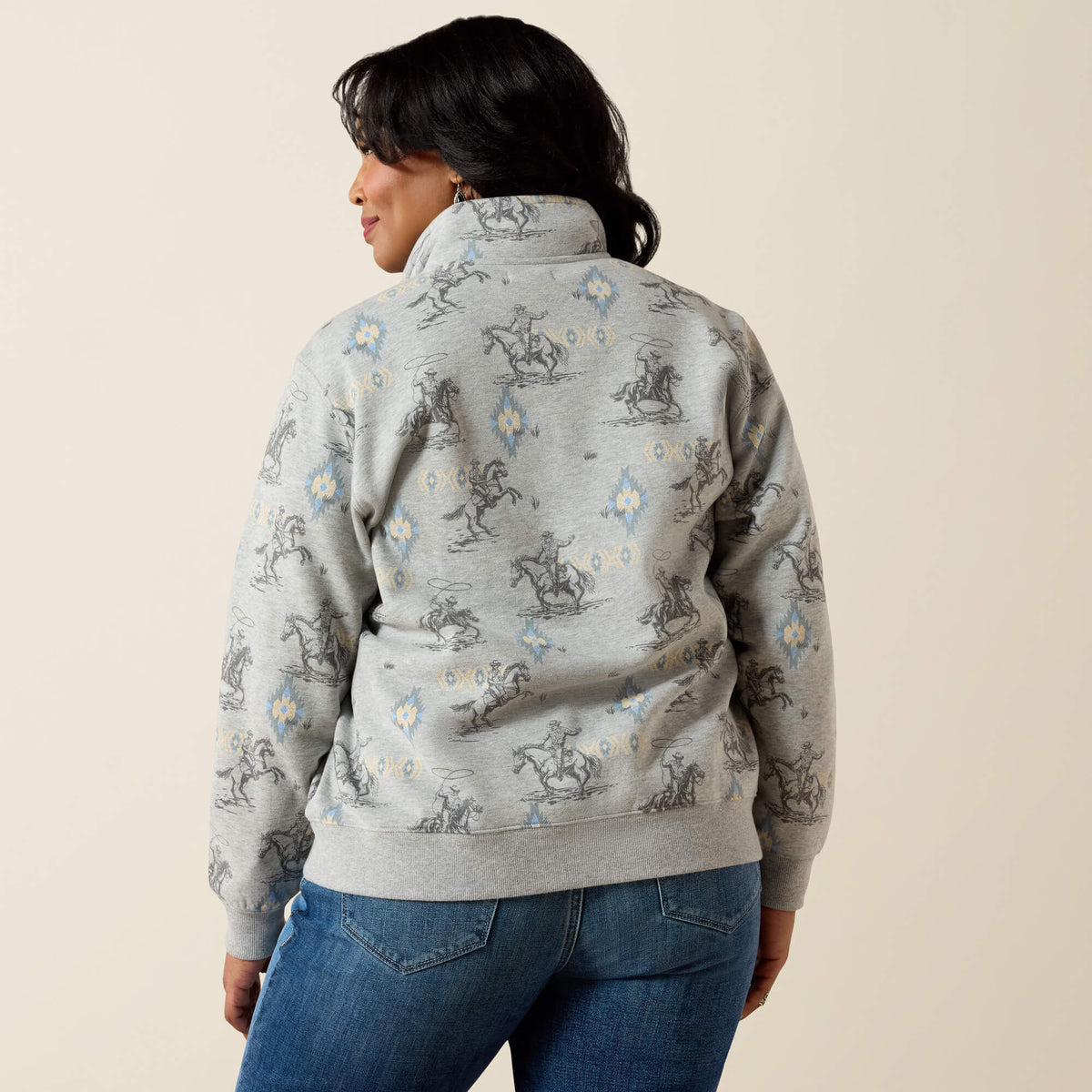 Ariat Everyday Sapphire 1/2 Zip Sweatshirt
