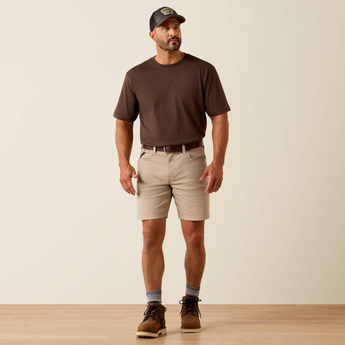 Ariat Quality Rebar DuraStretch Made Tough 8" Short