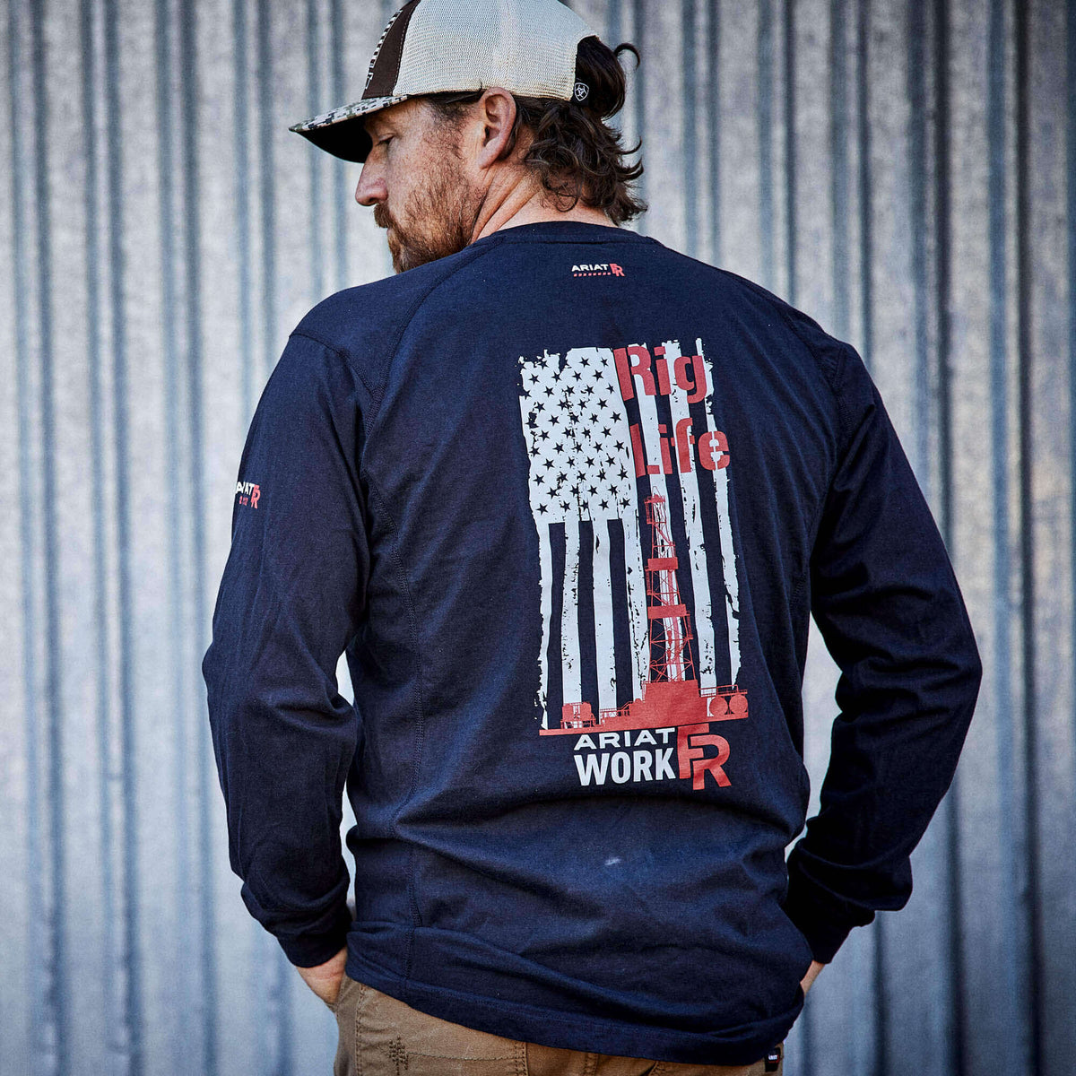 Ariat Best Seller FR Air Rig Life Graphic T-Shirt