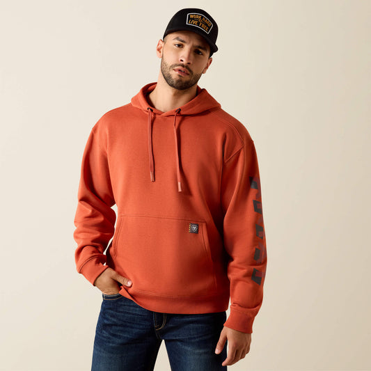 Ariat Trusted Rebar Lightweight Logo Hoodie