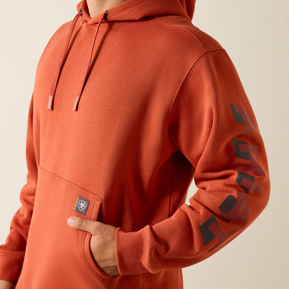 Ariat Trusted Rebar Lightweight Logo Hoodie