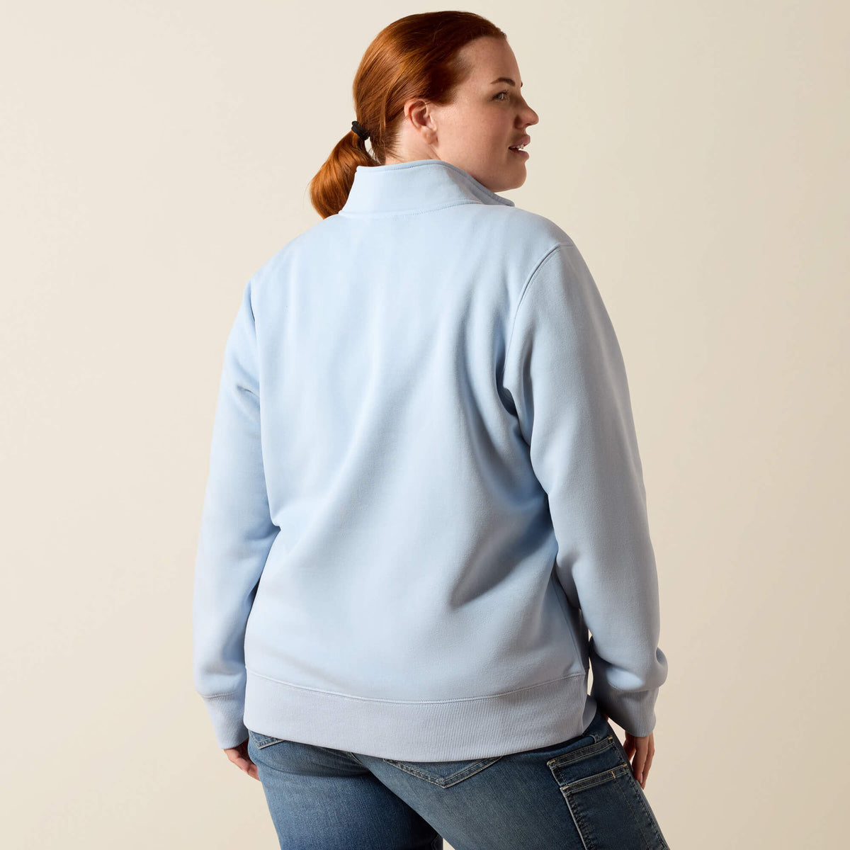 Ariat Customer Favorite Rebar Lightweight Mock 1/2 Zip Sweatshirt