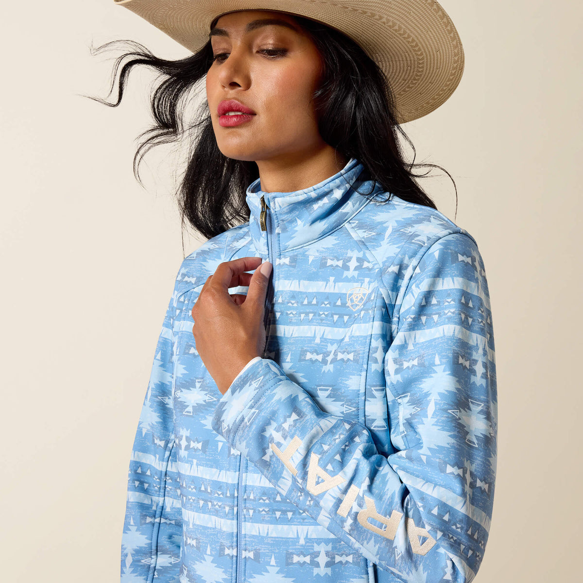 Ariat Deals Ariat Logo Softshell Print Jacket