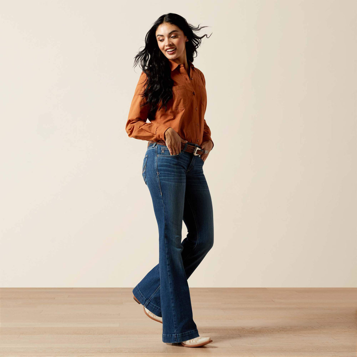 Ariat New Perfect Rise Leslie Slim Trouser Jeans