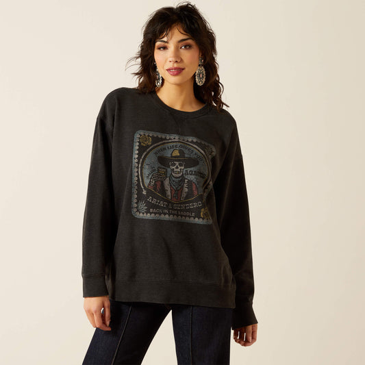 Ariat Value Oversize Sendero When Life Gives You Agaves Sweatshirt