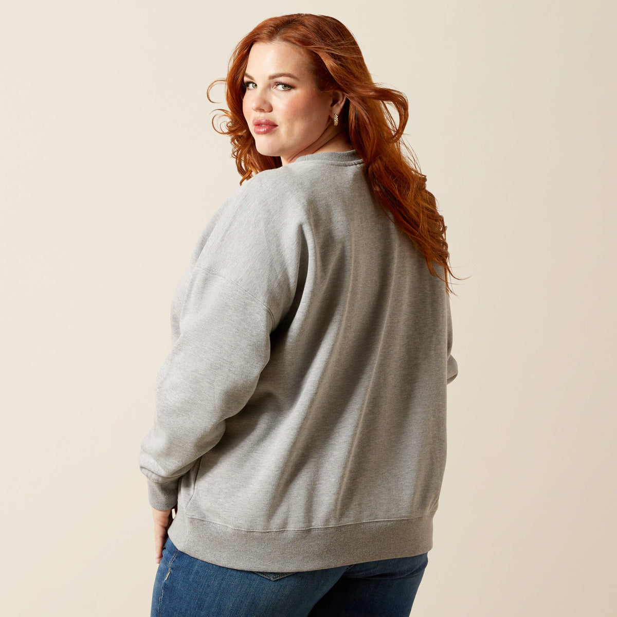 Ariat Quality Scorpion Script Oversized Sweatshirt