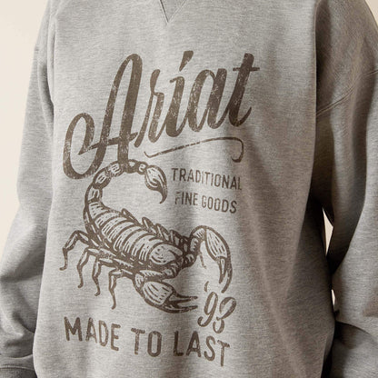 Ariat Quality Scorpion Script Oversized Sweatshirt