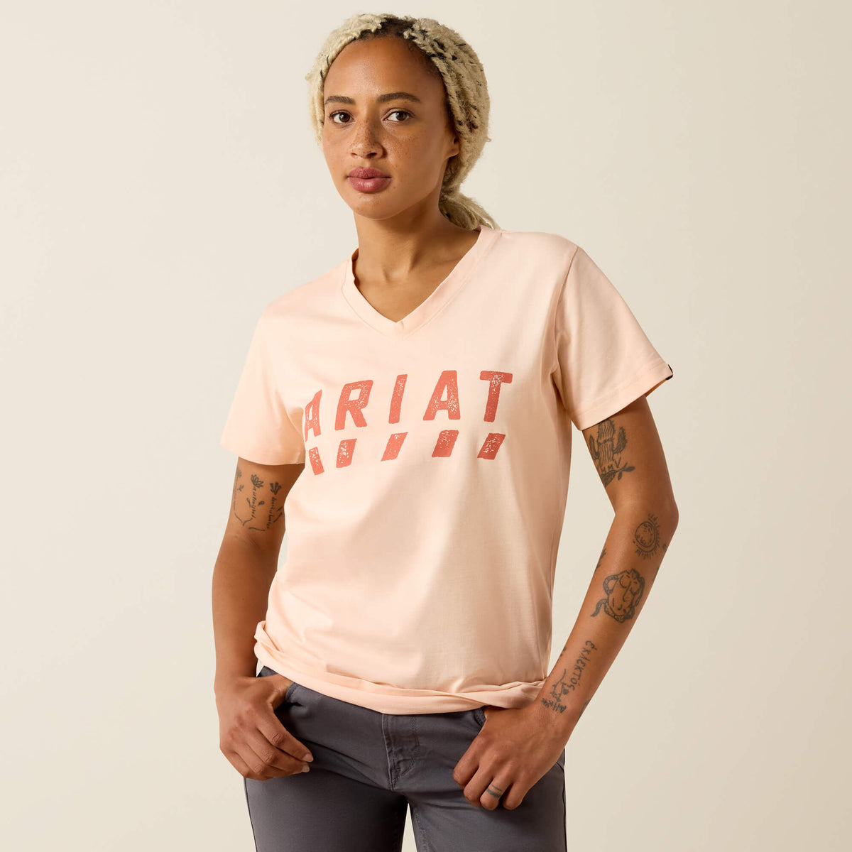Ariat Quality Rebar Cotton Strong Logo T-Shirt
