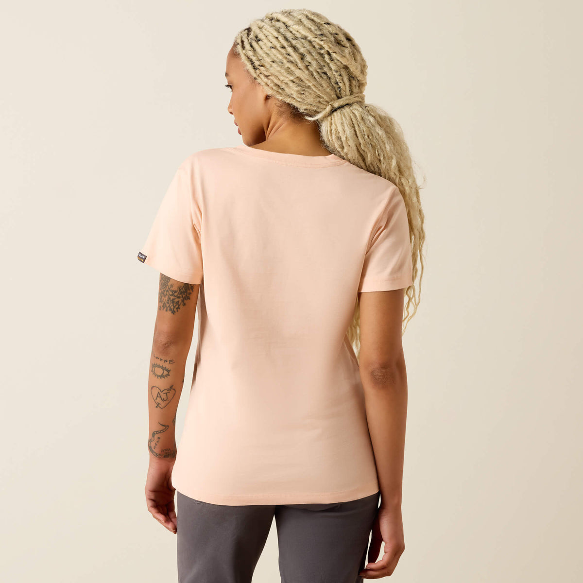 Ariat Quality Rebar Cotton Strong Logo T-Shirt
