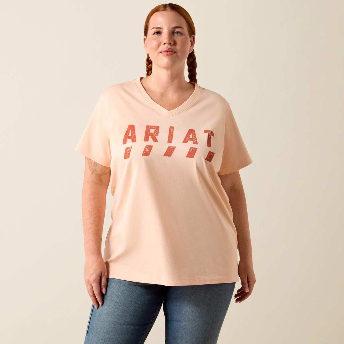 Ariat Quality Rebar Cotton Strong Logo T-Shirt