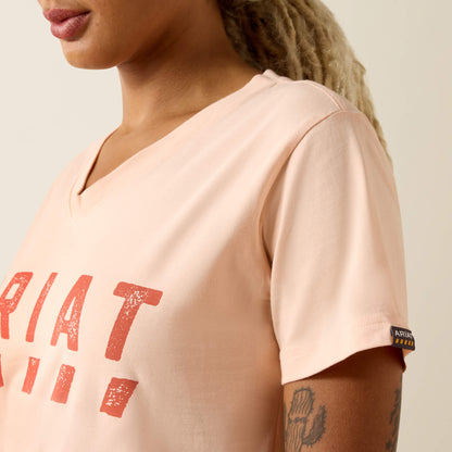 Ariat Quality Rebar Cotton Strong Logo T-Shirt