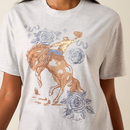 Ariat Popular Cowboy Rose T-Shirt