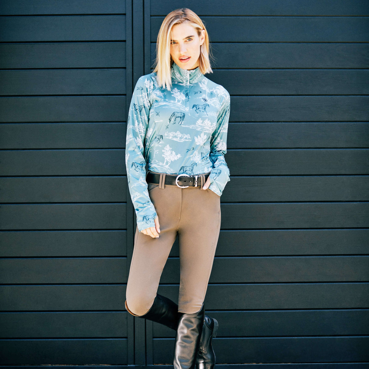 Ariat Featured Tri Factor Grip Knee Patch Breech