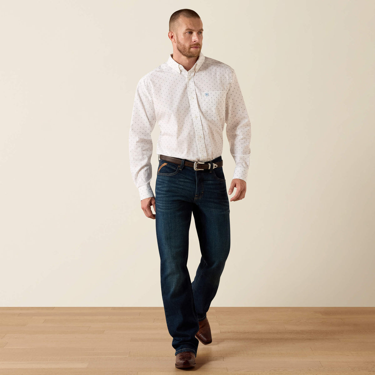 Ariat Value Wrinkle Free Cal Classic Fit Shirt