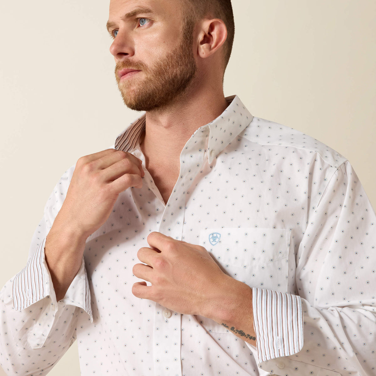 Ariat Value Wrinkle Free Cal Classic Fit Shirt