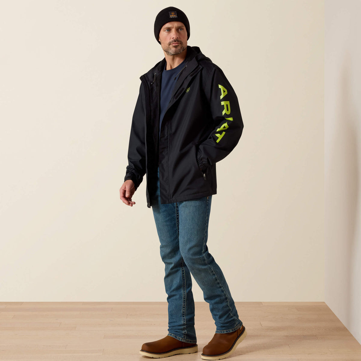Ariat Deals Rebar Stormshell Logo Waterproof Jacket