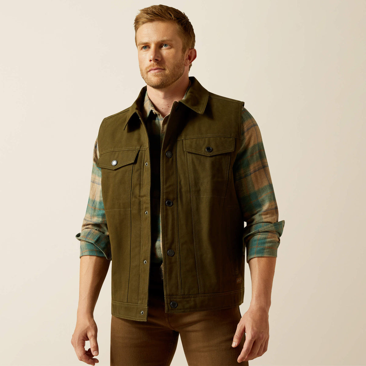 Ariat Premium Canvas Rancher Vest