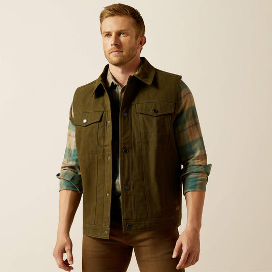 Ariat Premium Canvas Rancher Vest