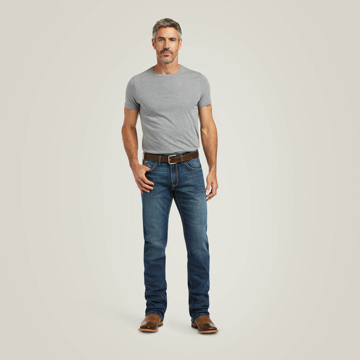Ariat Classic M5 Straight Stretch Madera Stackable Straight Leg Jean