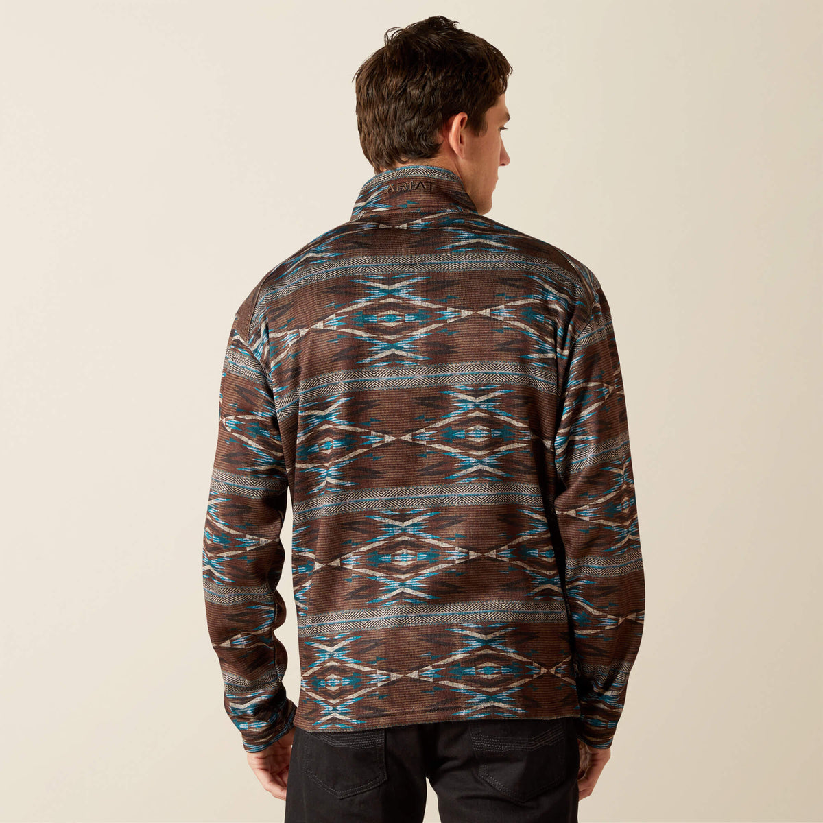 Ariat Smart Buy Caldwell Logo 1/4 Zip Sweater