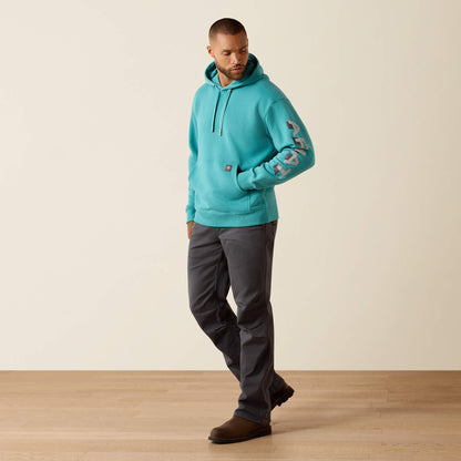 Ariat Premium Rebar Lightweight Logo Hoodie