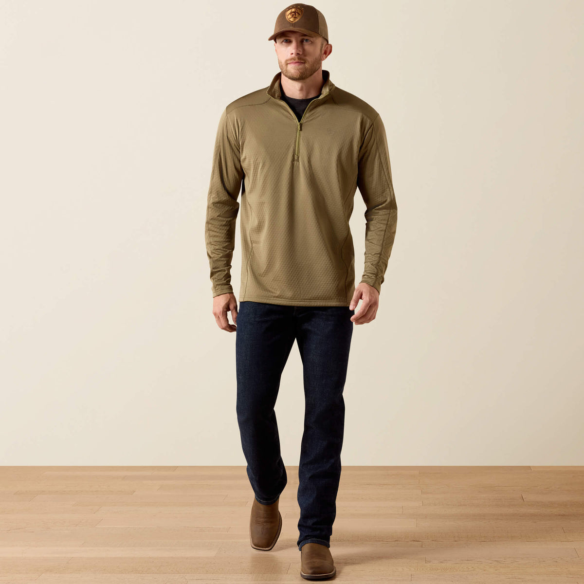 Ariat Hot Sale Hex Fleece 1/2 Zip Baselayer
